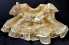 Vintage Little Precious Baby Girls 6-9 Month Dress Bloomers Yellow Spring Easter