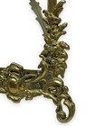 Antique Brass Picture Frame Art Nouveau Easel Back Ornate Patina