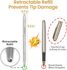 Cambond Ballpoint Pens Fancy Pens - Wedding Guest Book Metal Pen Uniform Christm