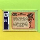 Original 1966 Topps Batman Black Bat Trading Card  1 Psa 4
