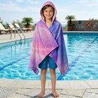 Kpo Demon Hunters Hooded Towel Wrap - Soft Cotton Beach Bath Towel - Pink