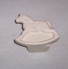 Vintage  Haeger Rocking Horse  Planter Catchall