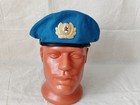 Soviet Russian Airborne Vdv Margelov Blue Beret Hat Cockade  Vintage New