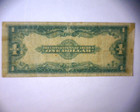 1923  1 One Dollar    horse Blanket        silver Certificate Large Size Note     