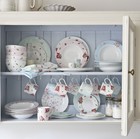 Royal Albert Polka Rose Casual Modern Porcelain Mug - Durable  Dishwasher Safe