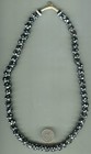 African Trade Beads Vintage Antique Venetian Glass Beads Black Skunk Beads Eye