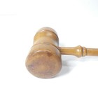 Wooden Gavel Vintage Turned Wood 10 