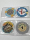 Vintage 90s Las Vegas Casino Hotel Poker Chips Lot Speedway Whiskey Pete Sahara
