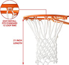 Heavy Duty Basketball Net Replacement   7 47 Oz  Upgrade Professional Basketball