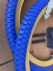 Bicycle Tires   Tubes 20 X 2 125 Blue gum Wall Bmx Gt  Snake Skin Thread Duro