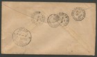 1931 Registered Cover 13c Arch quebec Citadel Cds Toronto Ontario To India