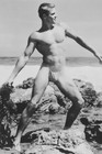 1940 s Vintage Beefcake Pinup Male Model Gay Interest 4 x6  Reprint Photo G113