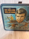 Vintage 1974 The Six Million Dollar Man Lunch Box Aladdin No Thermos No Handle