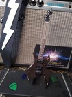 Stranger Things Eddie Munson Mini Guitar B c  Rich Warlock Replica With Stand