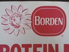 Elsie Borden Hi-protein Milk Sign 13 5 X 20 Inches  Flat D2