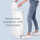 Diaper Genie Signature 1 White Pail W  Max Odor Lock 1 Starter Refill - 9 Bags