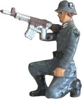2 Vintage Britains Custom Sc Lead Soldiers Nazi 3rd Reich 