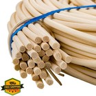 1lb Coil Rattan Reed  6 4mm Round Basket Weaving Wicker Furniture Repair