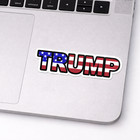 Trump Decal Sticker American Flag Donald 2024 President Maga Car 03