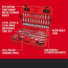Mechanics Tool Set  1 4 And 3 8 Inch Drive  135 Piece  cmmt12124 