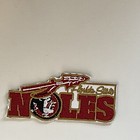 Fsu Florida State Seminoles Vintage Embroidered Iron On Patch 3 5  X 1 5   