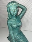 Large Mermaid Figurine Statue Coastal Nautical Beach Decor 13    Tall Resin Beauty