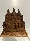Venice  Italy Souvenir Building Gondola People Handmade Signed Schingto 3 5x3 75