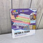 Color Zone My Very Own Weaving Loom Kit - Hook And Loops Included- New Sealed