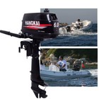 Hangkai 6-12 hp Outboard Motor 2 4 Stroke Fishing Boat Engine Water air Cooling