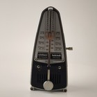 Wittner Taktell Piccolo Vintage Metronome Silver Made In Germany Works  5879