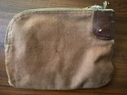 Vintage Security First National Bank Locking Deposit Money Bag W  Key