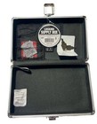 New Vaultz Locking Supply Legal Stash Pencil Diary Box Black Textured   2 Keys