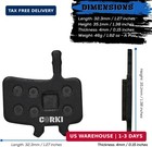 2 Pairs Bicycle Disc Brake Pads For Avid Bb7 Juicy 3 5 7 Resin semi-metallic    