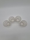 4 Anchor Hocking Wexford Old-fashioned Glasses  3 3 4   9 Fl Oz  Diamond Sparkle