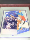 Pete Sampras Signed 1999 Sybase Open Tennis Championships Program   Photo Framed