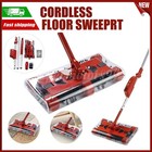 Cordless Floor Sweeper Rechargeable Floor And Carpet Sweeper Vacuum Cleaner 45 