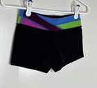 Ivivva By Lululemon Girls 10 Athletic Running Shorts Reversible Contrast Waist