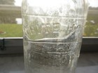 White House Vinager Embossed Glass Vinager Advertising Bottle Pat 1909