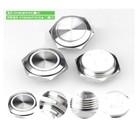 30mm Stainless Steel Short Touch Push Button  Momentary Tact Switch With Led 2a