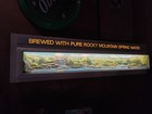 Rare Vintage Coors Beer Sign 3d Brewed Pure Rocky Mountain Water Lighted Lightup