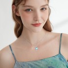 Triple Moon Goddess moonstone opal mushroom 925 Sterling Silver Pendant Jewel   