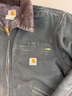 Carhartt Detroit Jacket Uj01 44 Black Blanket Wisconsin Fire Fighters