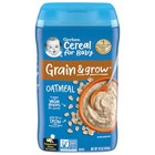 Gerber Organic 1st Food Single Grain Oatmeal Cereal  16 Ounce  6 Per Case