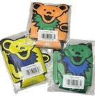 Grateful Dead Dancing Bear Koozie Can Cooler Lot Of 3 Orange Green Yellow
