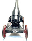   big Bang  Toy Cannon  Cast Iron Carbide Toy Cannon Black With 4 Red Wheels