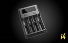 Nitecore I4 Intellicharger 4-slot Universal Charger   2x Nitecore Nl1834
