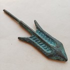 Authentic Ancient Luristan Bronze Spearhead Arrowhead Circa 1000 Bc