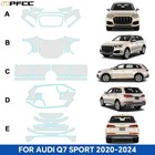 For Audi Q7 Sport 2020-2024 Precut Paint Protection Film Matte Full Car Ppf Tpu