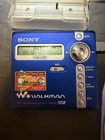Sony Net Md Walkman Mz-n707 Type-r Mdlp Minidisc Blue Vintage Tested Wbp017674