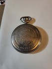 Mickey Mouse Ingersoll Pocket Watch Back Piece Only  Stem  Light Scratches  